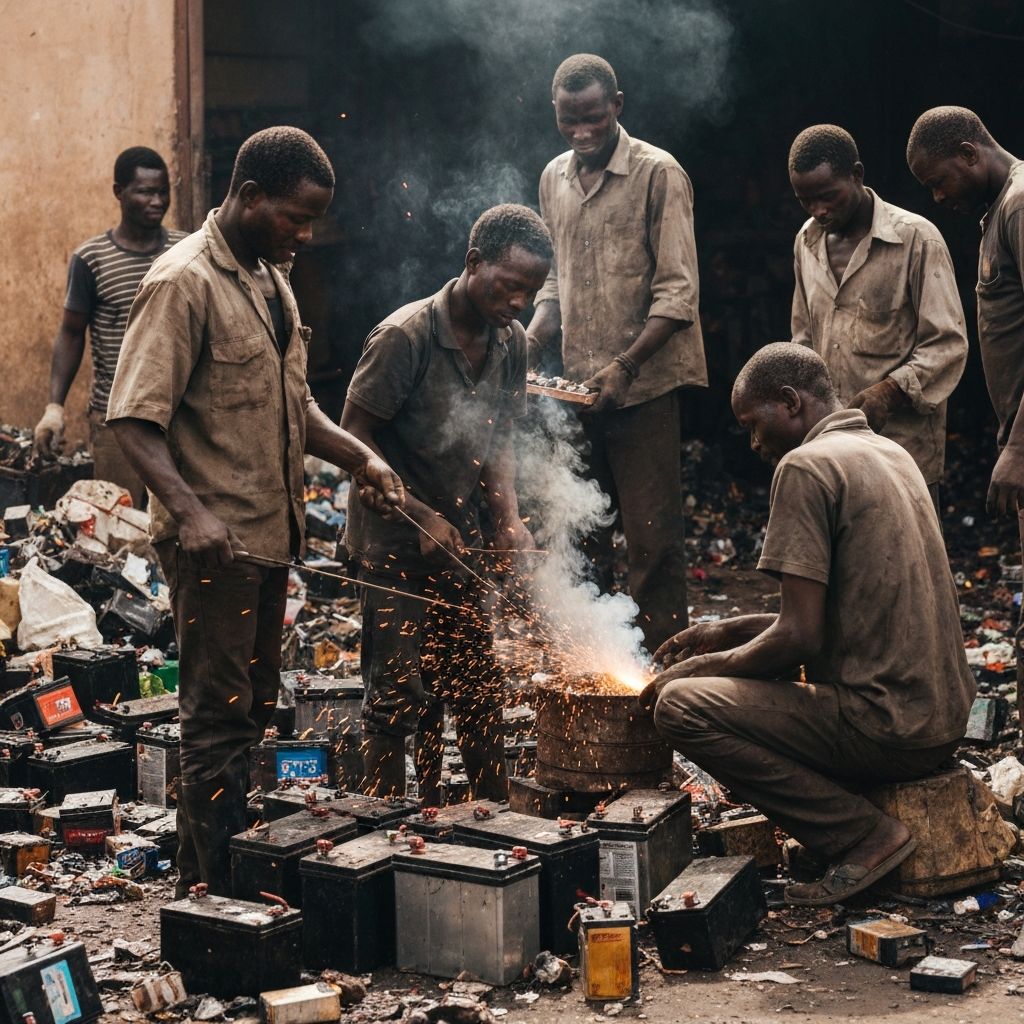 The Hidden Cost of Our Batteries: When Recycling Becomes Exploitation